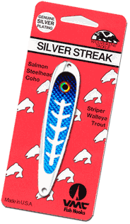 Silver Streak lures are the fishing lure of choice